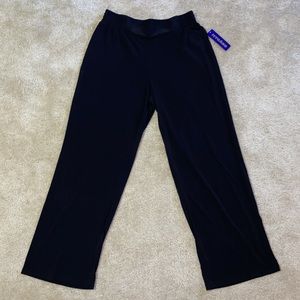 NWT Nygard Stretch Wide Leg Smocked Pants